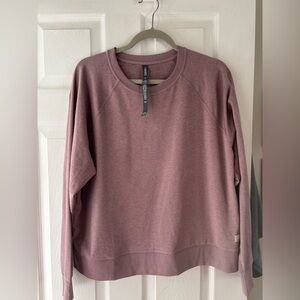 Vuori halo Women's Crew Neck Sweater - Dusty Rose